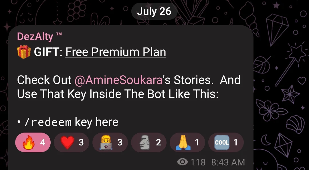DezAlty 4 Days Free Prèmium Plan