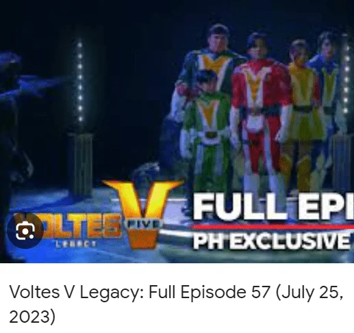 Voltes V Legacy: Full Episode 57 (July 25, 2023)