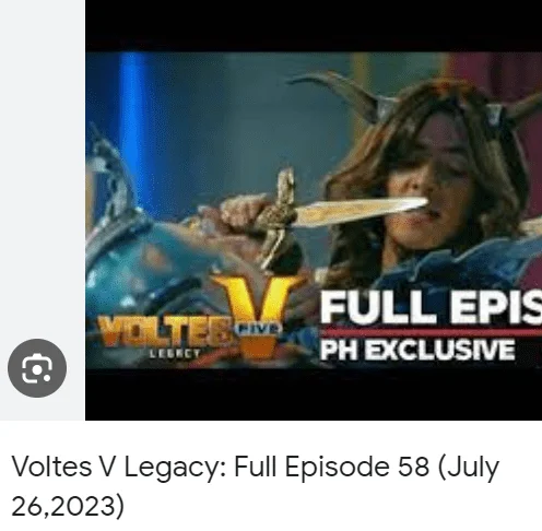 Voltes V Legacy: Full Episode 58 (July 26,2023)