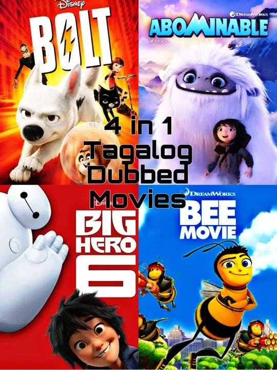 Pambatang Movies! 4 in 1 Tagalog Dubbed Animations!