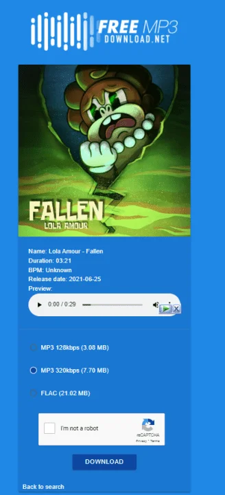 Free MP3 Downloading site