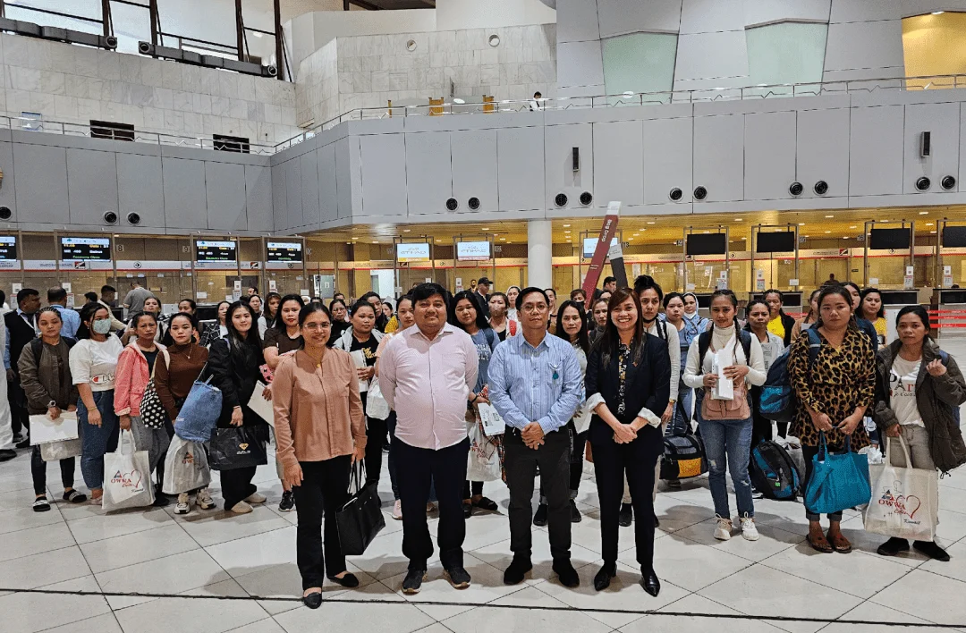 DFA Brings Home 108 Filipinos from Kuwait; Total of 763 since January