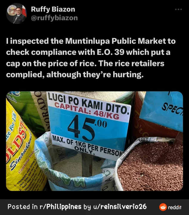 Rice Retailers Hurting