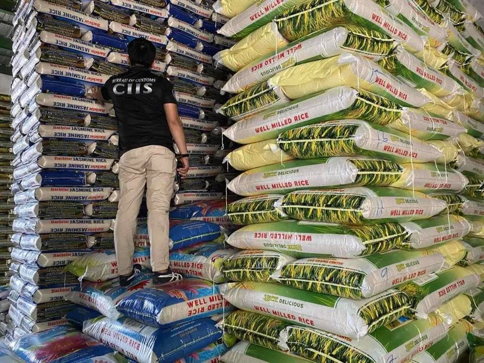 BOC: P400M worth of smuggled rice, other products seized in Tondo warehouses raids