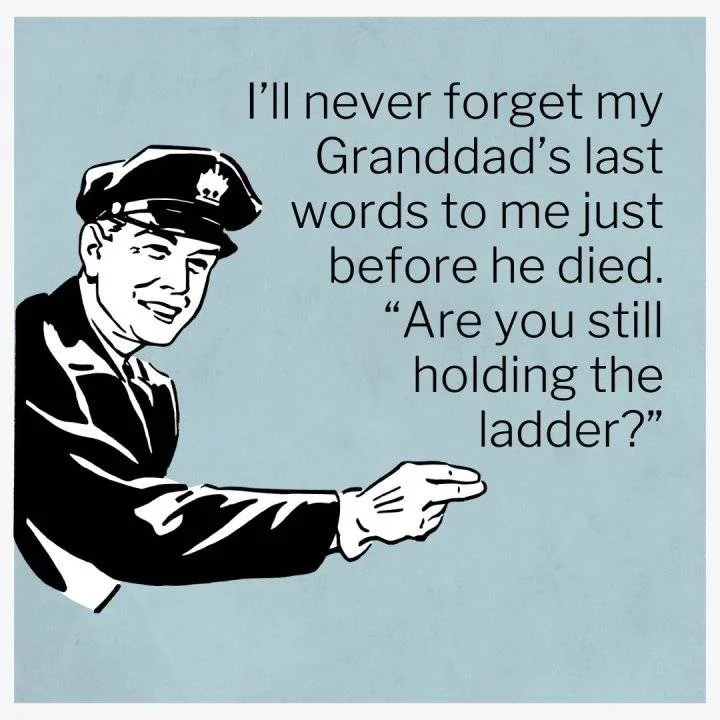 Pastel Blue Police For Dad Personal Father's Day Meme.webp