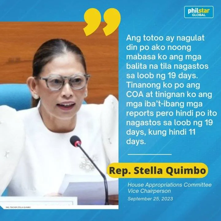 P125M CONFIDENTIAL FUNDS SPENT IN 11 DAYS