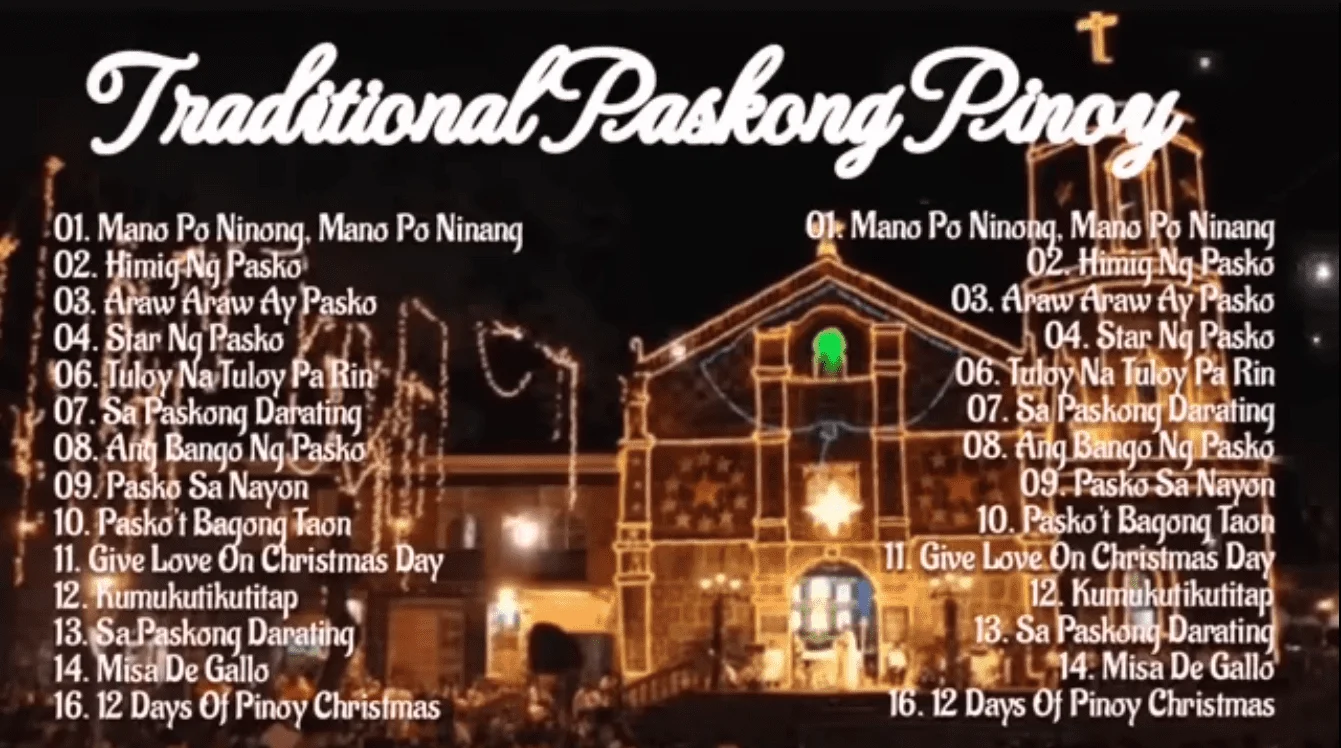 Traditional Paskong Pinoy