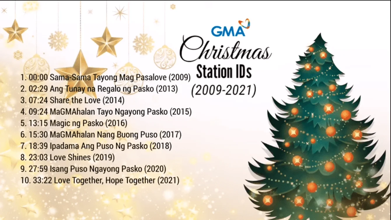 GMA Christmas Station IDs
