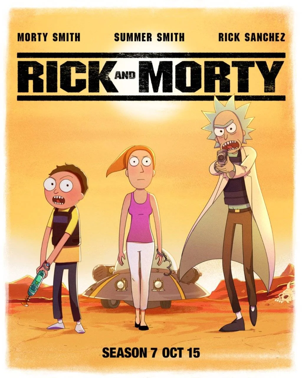Rick and Morty Season 7 Episode 1 720p and 1080p WEB-DL 6CH x265 HEVC-PSA