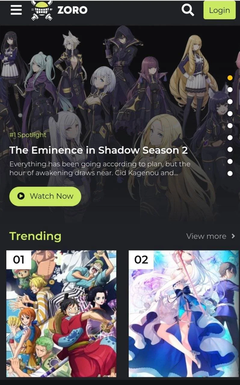 Anime site