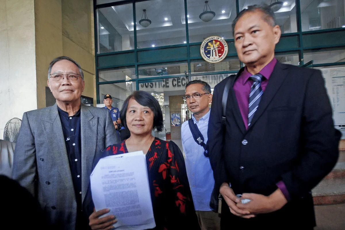 Castro files grave threat complaint vs. ex-President Duterte