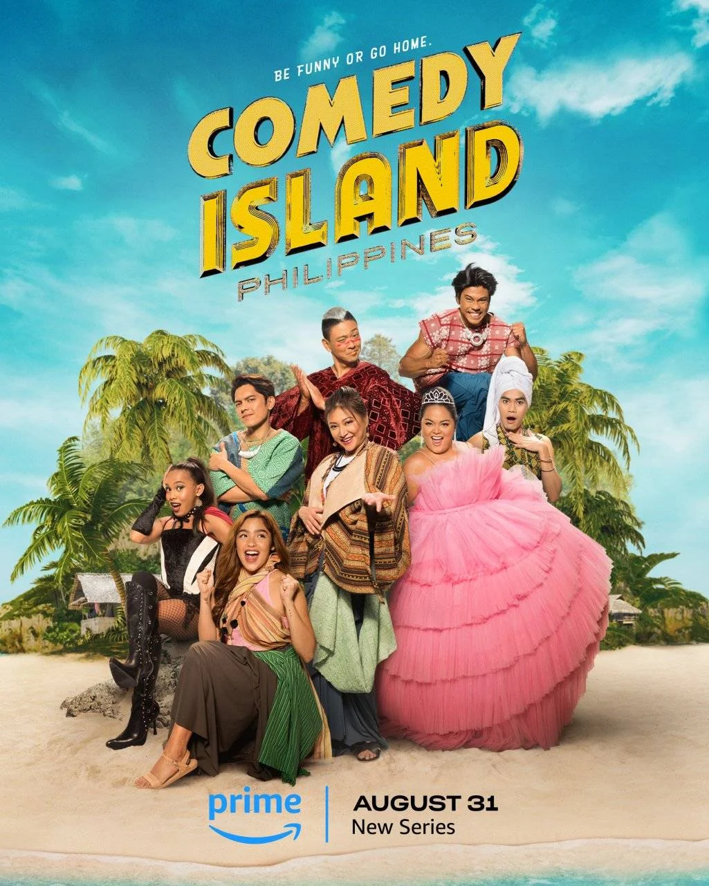 COMEDY ISLAND PHILIPPINES S01E01-06 2023 | 720p.COMPLETED.WEB.DL- PMH | ANDREA BRILLANTES