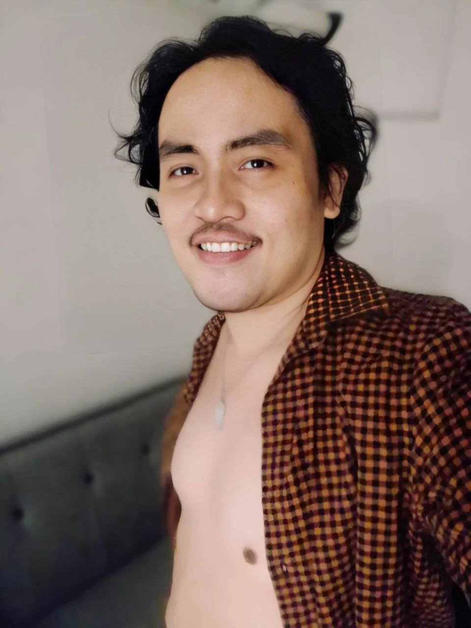 Rod Maceda checkered polo.webp