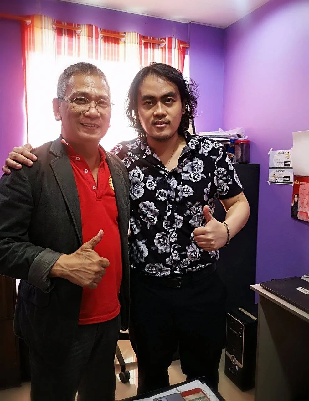 Rod Maceda Radio Tour sa Radyo Agila 1305kHz Joey Morales station manager.webp