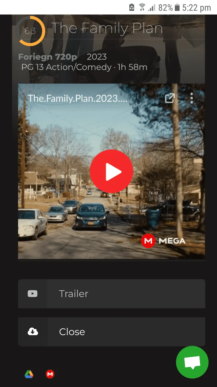 The Family Plan 2023 720p Webrip