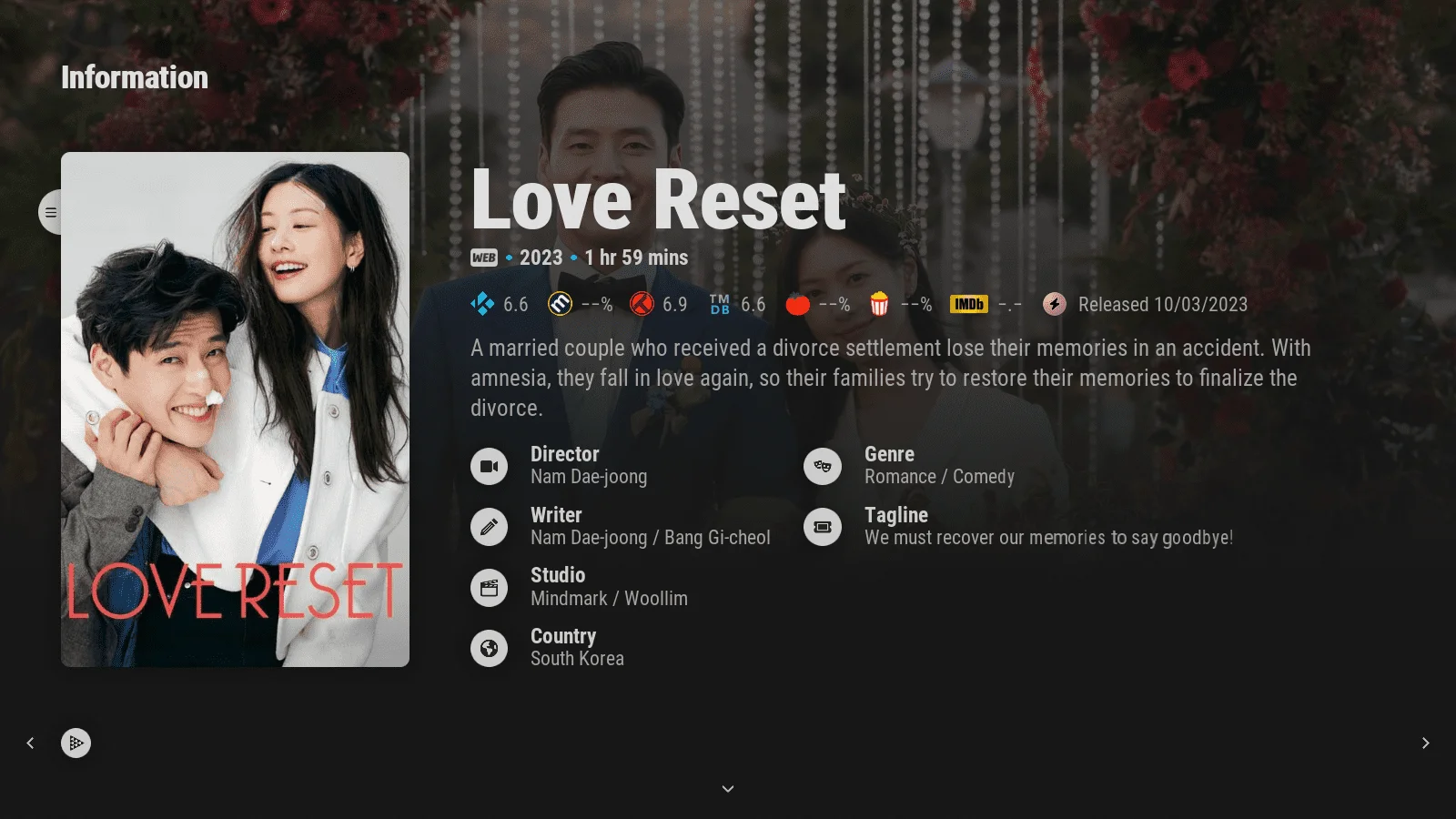 {GDrive}Love Reset (2023) | WEB-DL | 1080p | English Sub