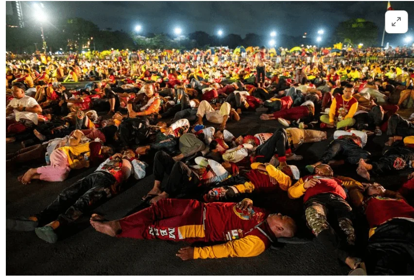 Millions of Filipino Catholics join Black Nazarene procession