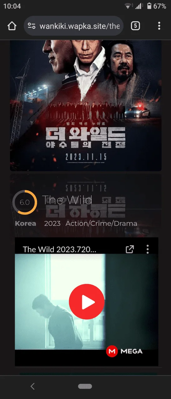 The Wild 2023 720p | English Sub| Mega