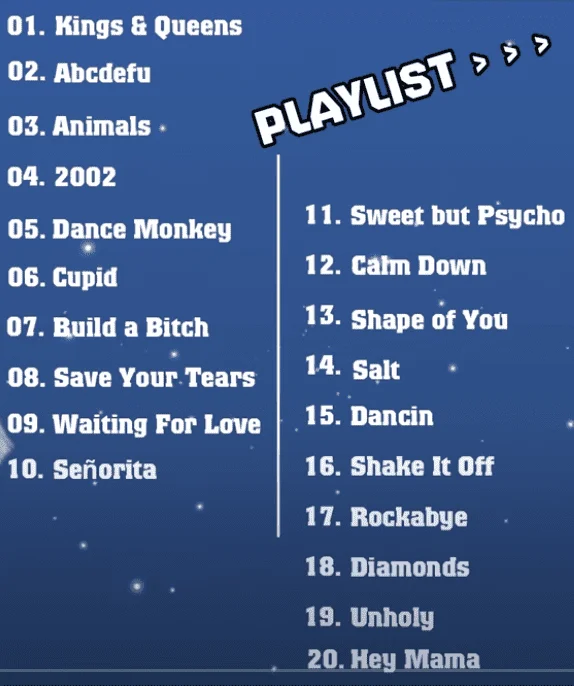 Top POP songs music playlist of 2023-2024
