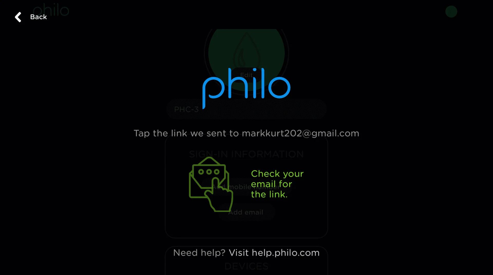 Philo  Settings.png
