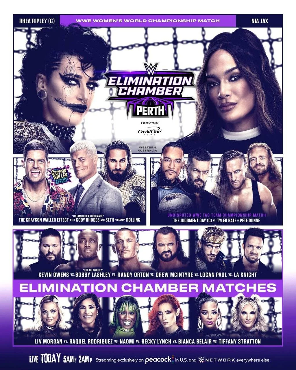 WWE Elimination Chamber 2024 720p WEB-DL 2CH x265 HEVC-PSA