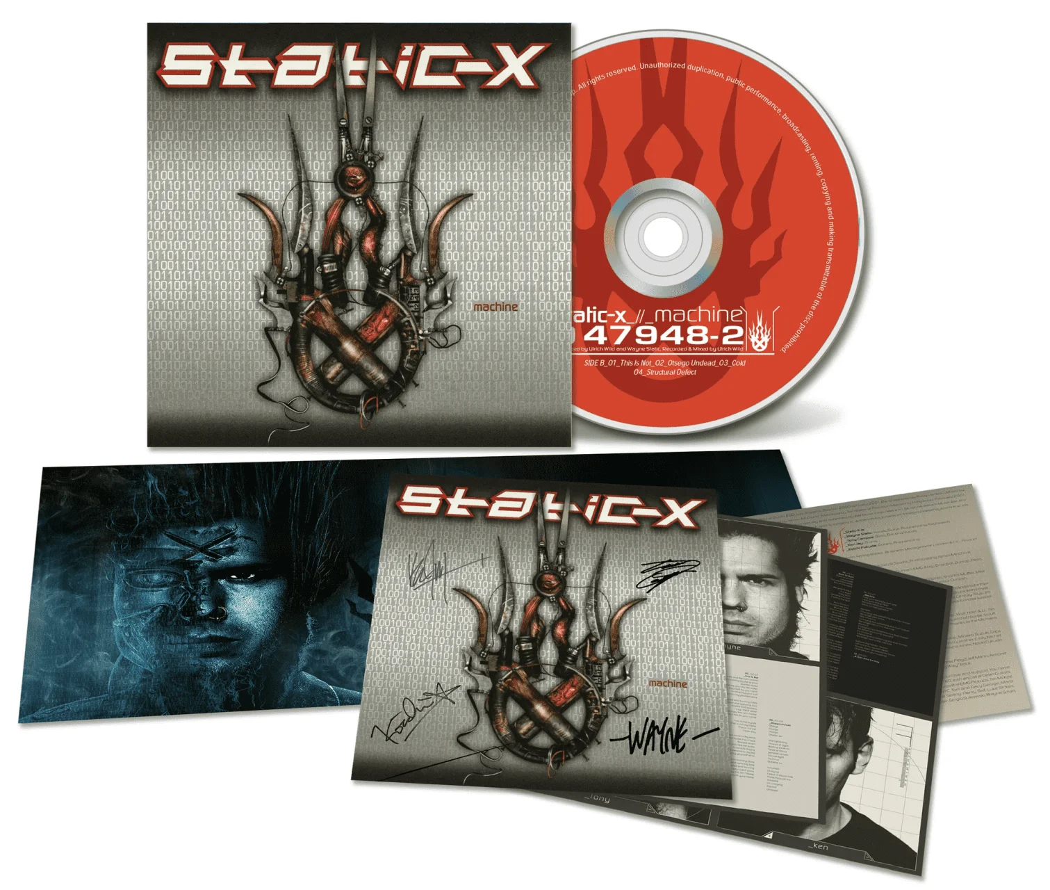 STATIC - X - [ 2001 (2022) ] - Machine (20th Anniv. Ed. Rem.) - FLAC (Tracks) 24-Bit 48.0 kHz
