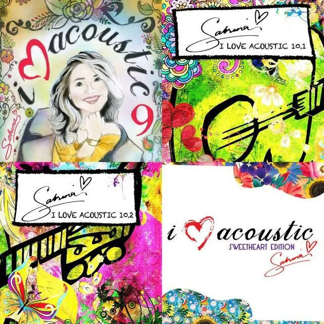 I Love Acoustic 9 - 10 + I Love Acoustic (Sweetheart Edition) Asia's Acoustic Sweetheart Sabrina (3/3)