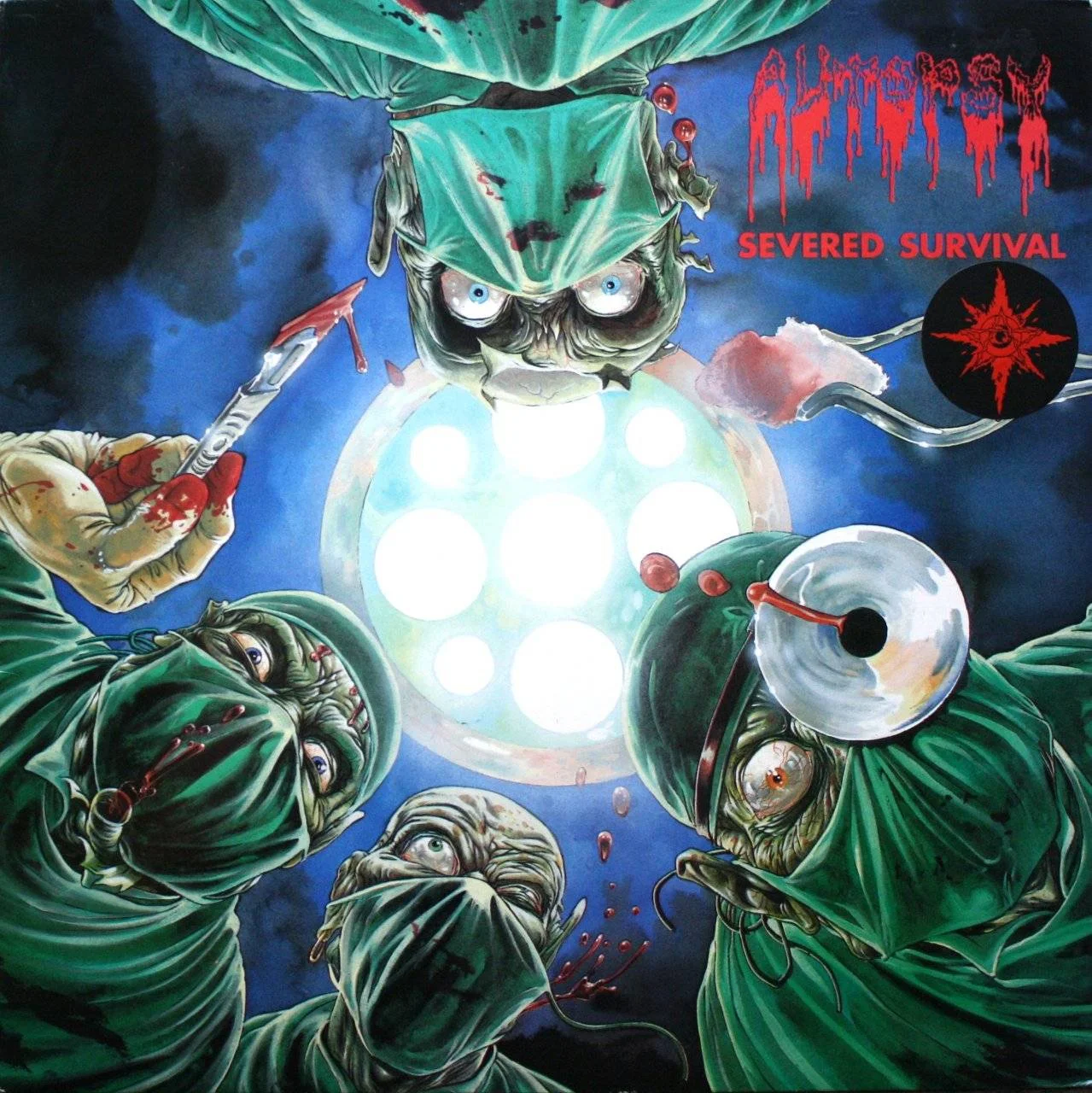 Autopsy - [ 1990 ] - Severed Survival - [ FLAC, TRACKS (Vinyl, LP - 24-Bit 192.0 kHz) ] + Scans