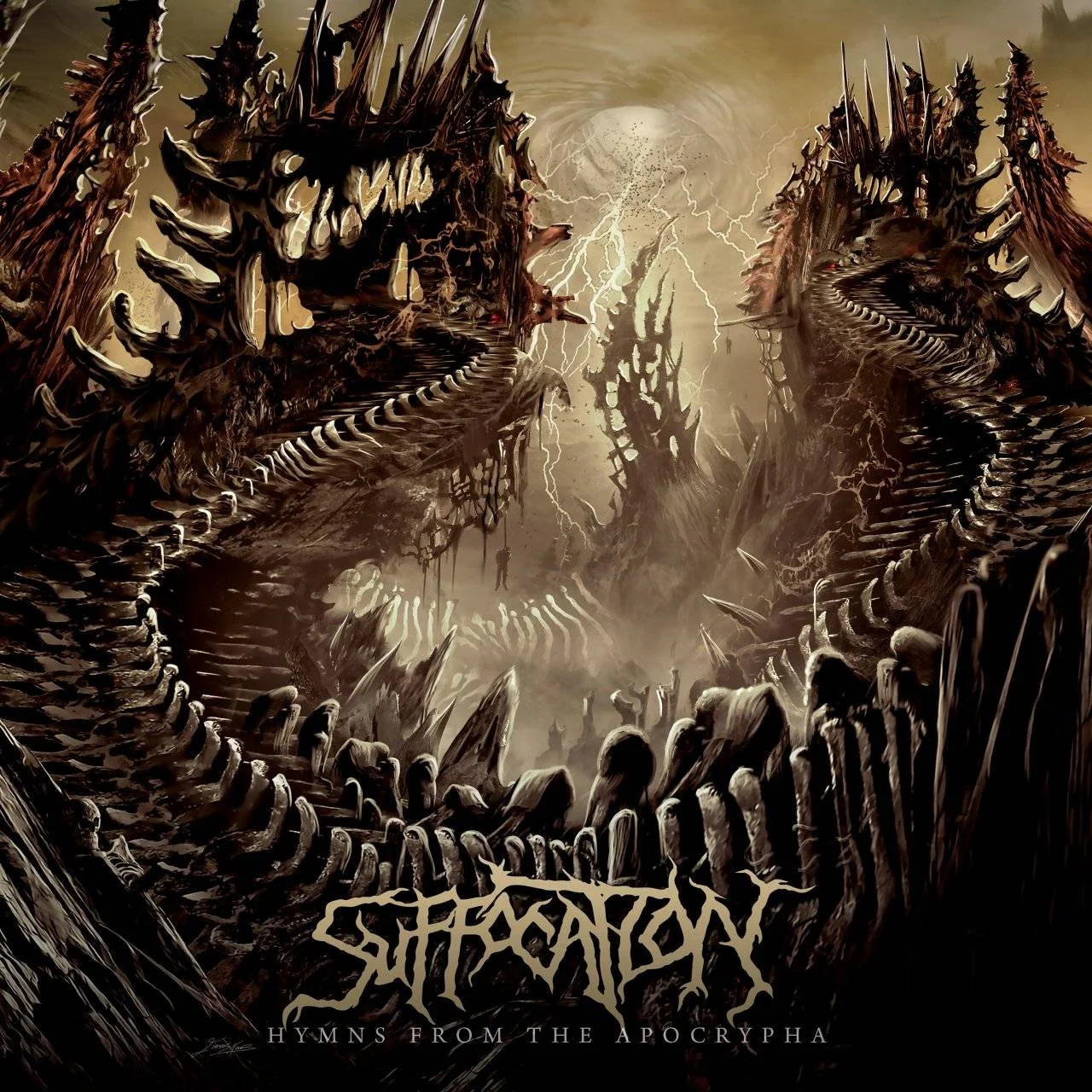 SUFFOCATION - [ 2023 ] - Hymns From The Apocrypha - [ FLAC (tracks+.cue) 16-Bit 44.1 kHz ]