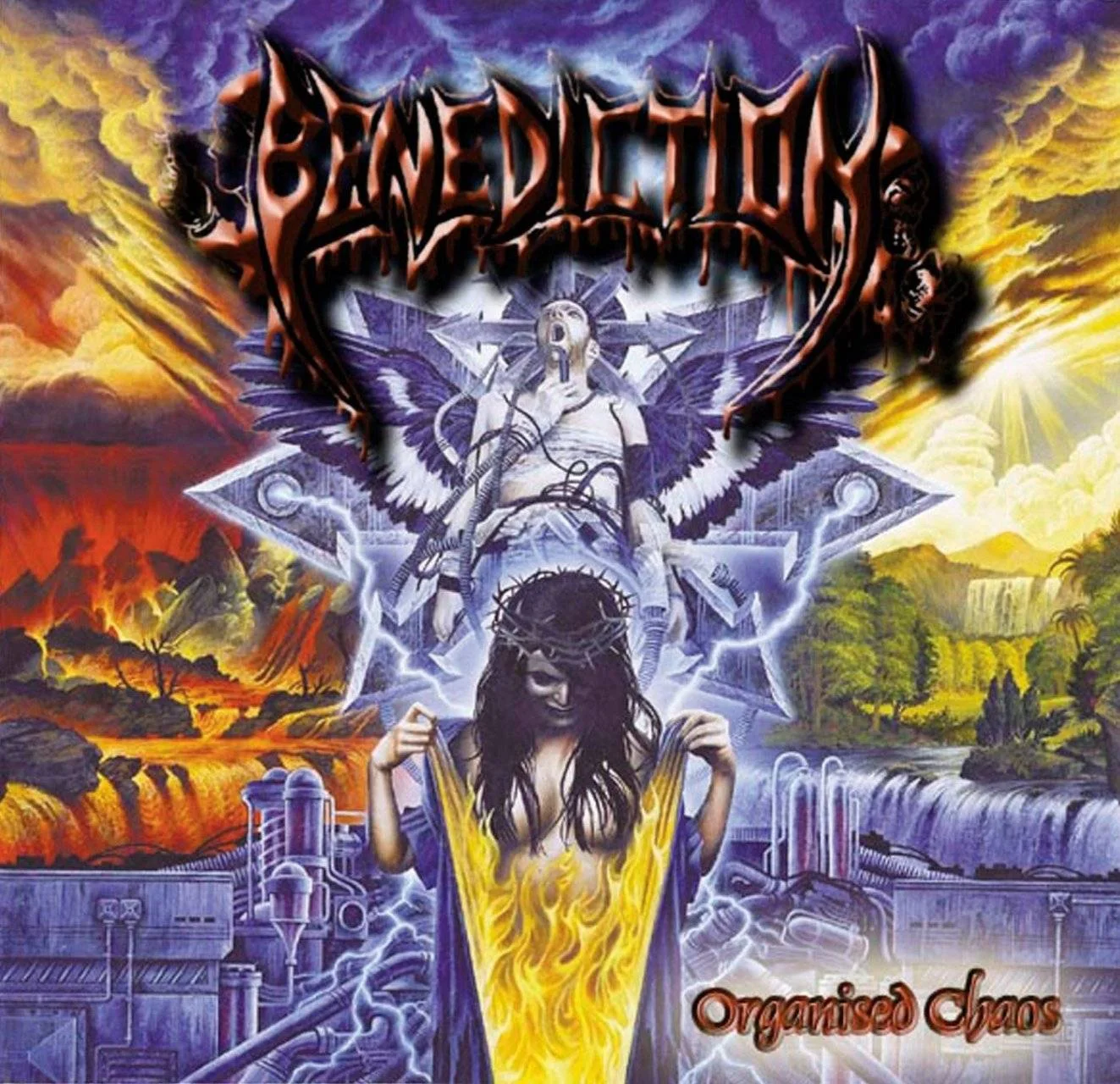 Benediction - [ 2001 ] - Organised Chaos - [ FLAC (tracks+.cue) 16-Bit 44.1 kHz ]