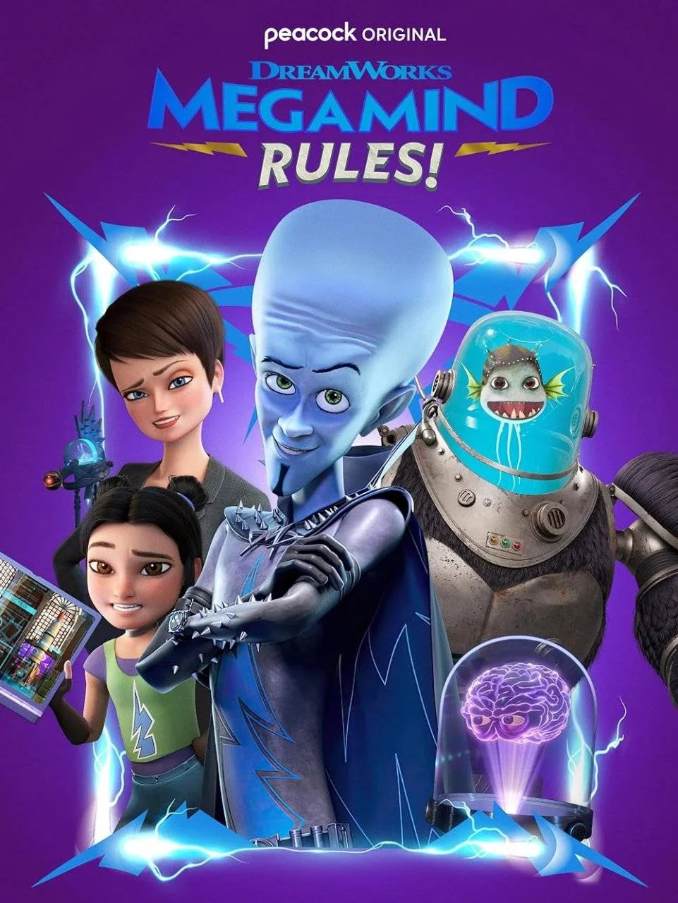 Megamind Rules (2024) S01 1080p WEBRip x265 HEVC | English Sub | PSA