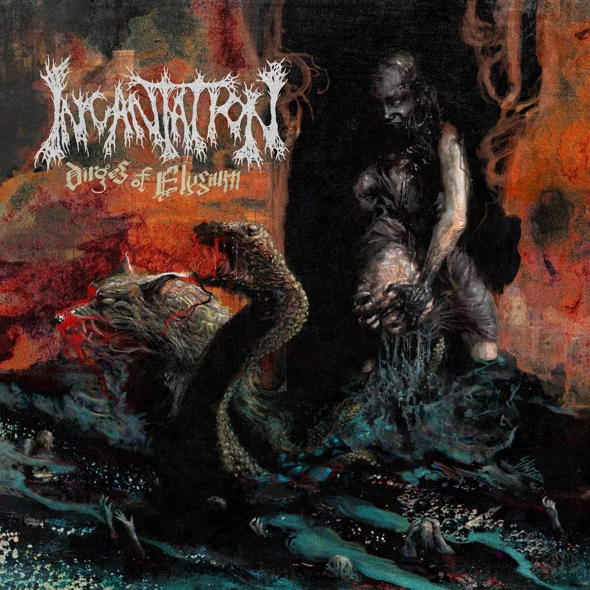 Incantation - [ 2014 ] - Dirges Of Elysium - [ FLAC (tracks+.cue) 16-Bit 44.1 kHz ]