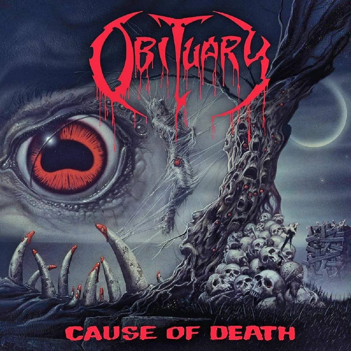OBITUARY - [ 1990 ] - Cause Of Death - [ FLAC (tracks+.cue) 16-Bit 44.1 kHz ]