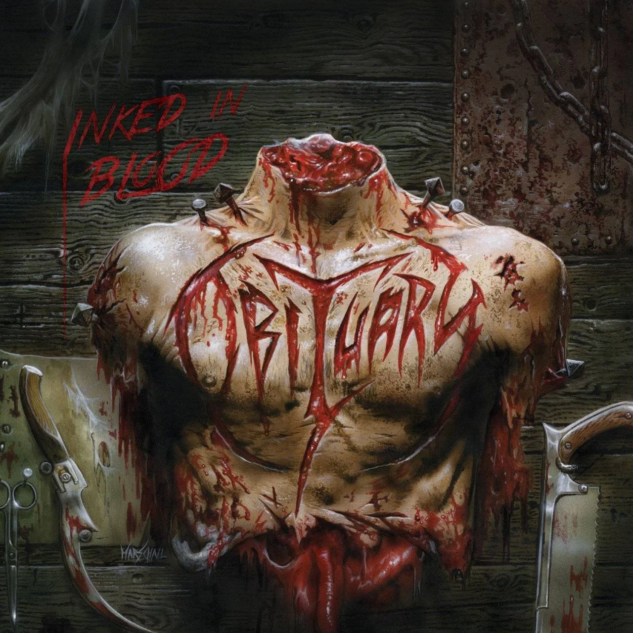 OBITUARY - [ 2014 ] - Inked in Blood - [ FLAC (tracks+.cue) 16-Bit 44.1 kHz ]