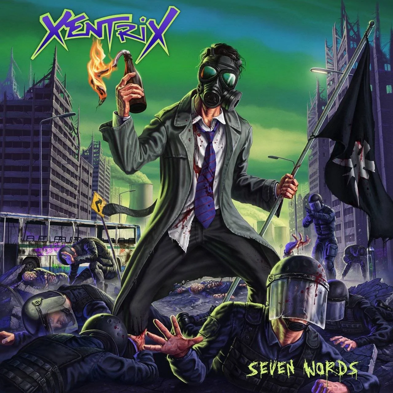 XENTRIX - [ 2022 ] - Seven Words - [ FLAC (tracks+.cue) 16-Bit 44.1 kHz ]
