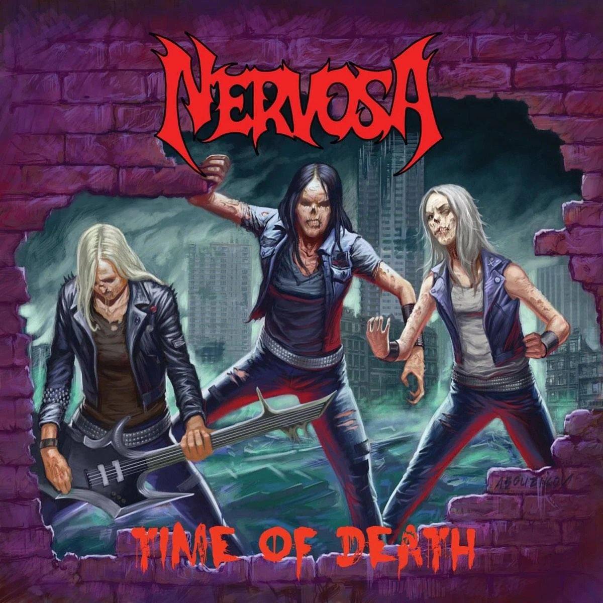NERVOSA - [ 2012 ] - Time of Death - [ FLAC (tracks+.cue) 16-Bit 44.1 kHz ]