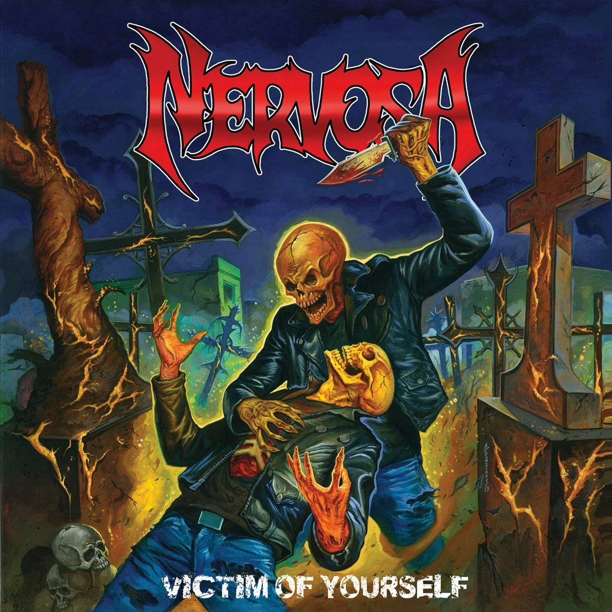 NERVOSA - [ 2014 ] - Victim Of Yourself - [ FLAC (tracks+.cue) 16-Bit 44.1 kHz ]