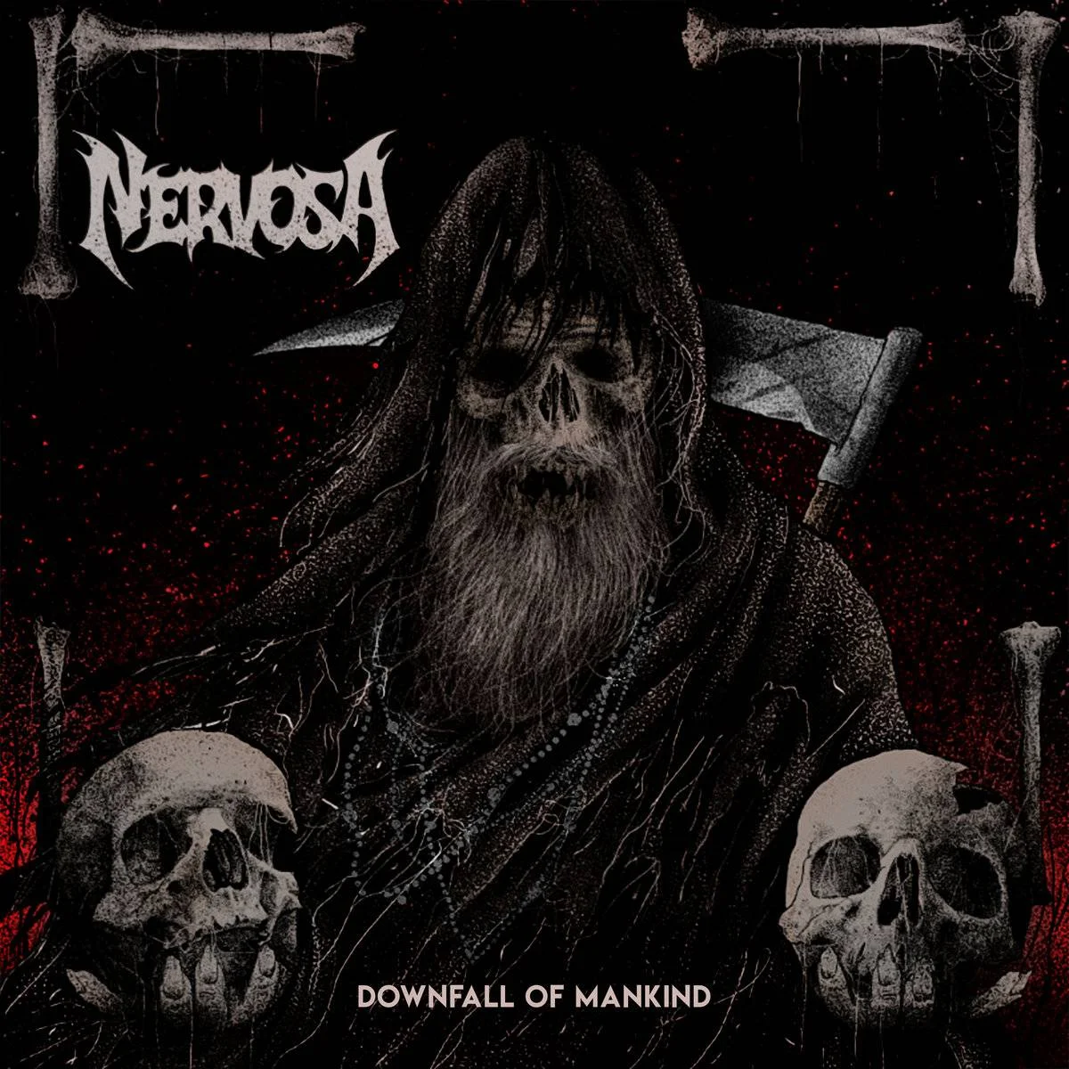NERVOSA - [ 2018 ] - Downfall Of Mankind - [ FLAC (tracks+.cue) 16-Bit 44.1 kHz ]