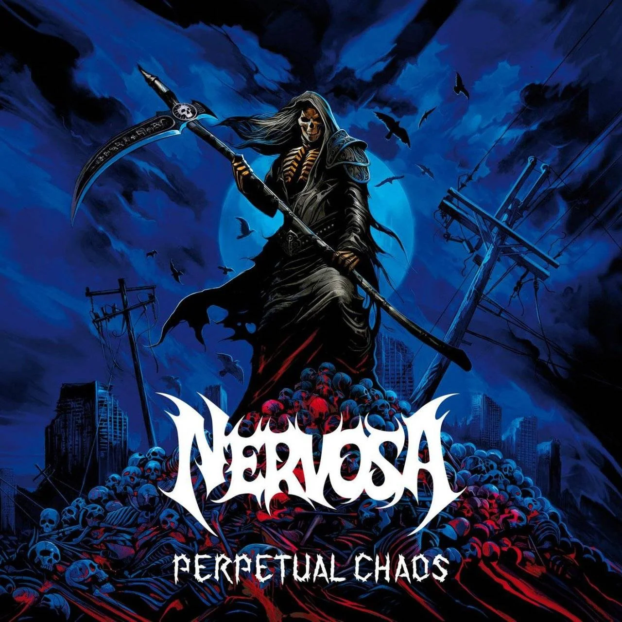 NERVOSA - [ 2021 ] - Perpetual Chaos - [ FLAC (tracks+.cue) 16-Bit 44.1 kHz ]