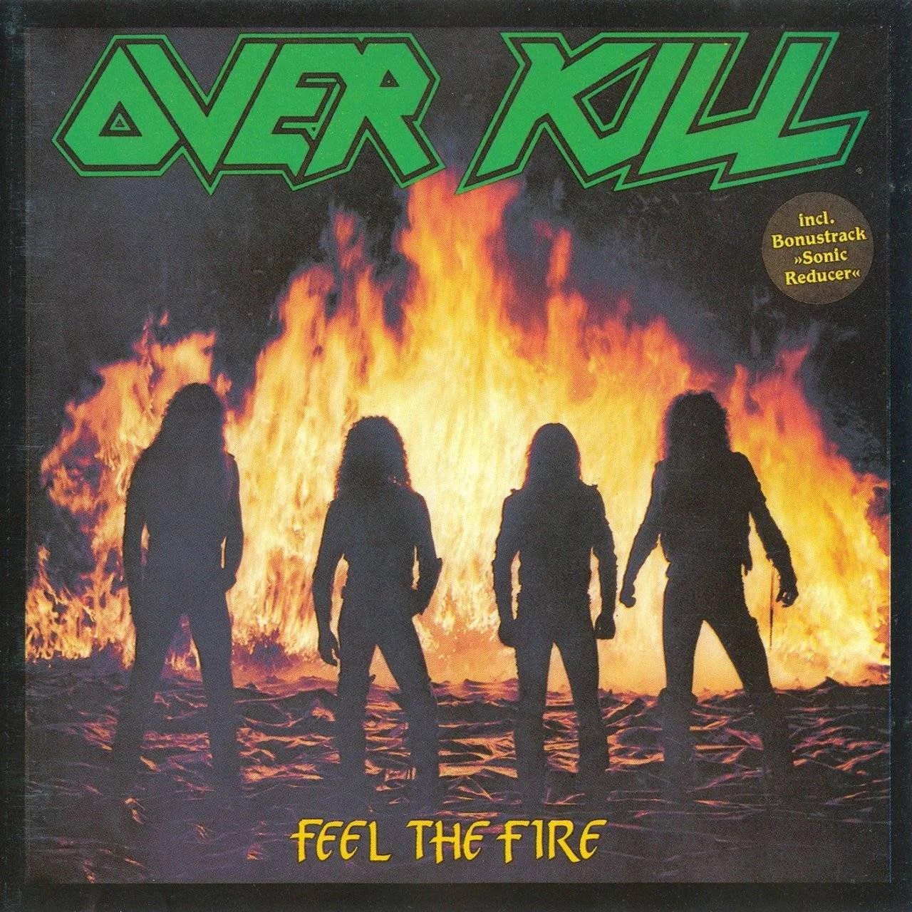 Overkill - [ 1985 ] - Feel The Fire - [ FLAC (tracks+.cue) 16-Bit 44.1 kHz ] + HD Scans