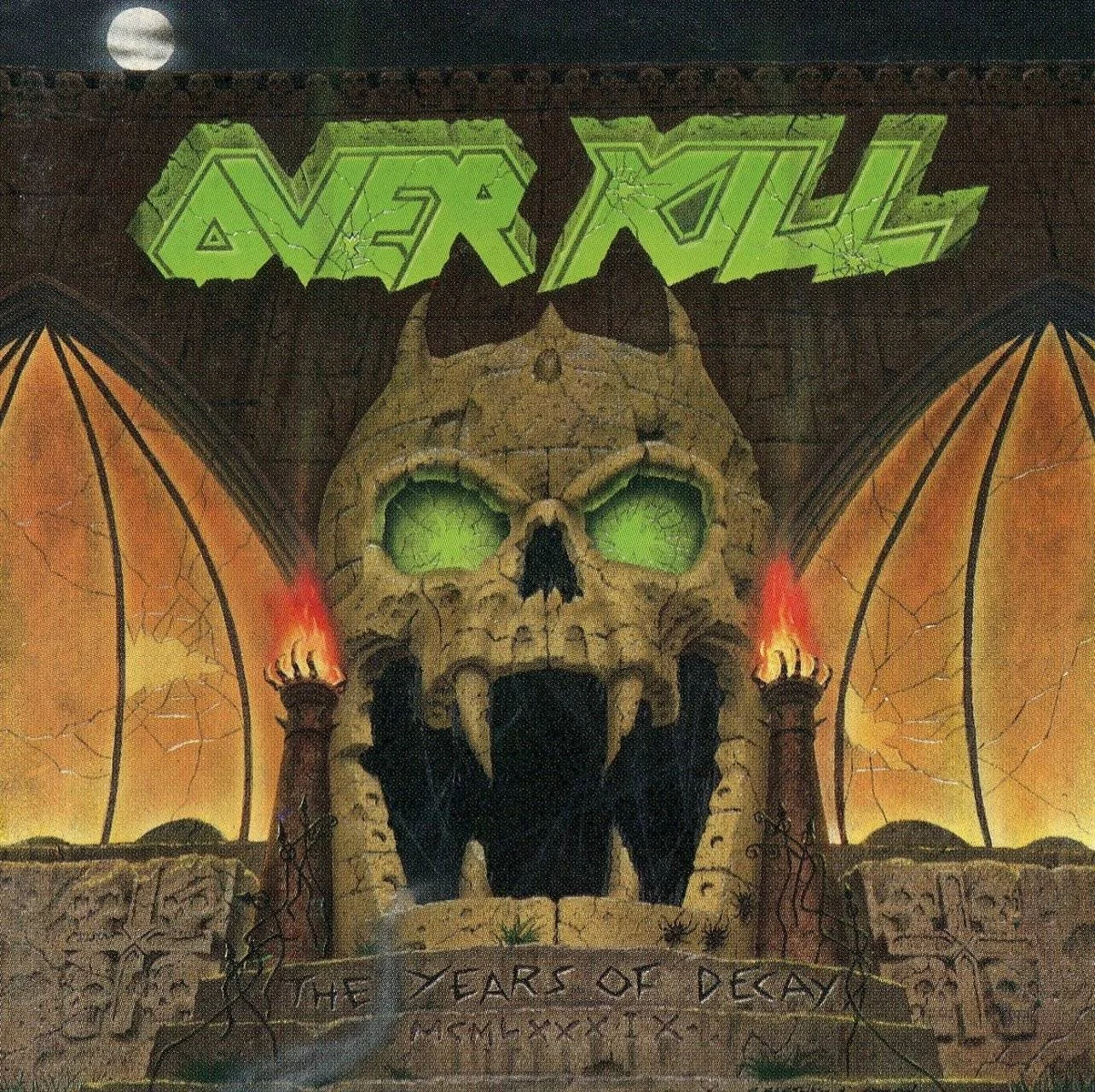 Overkill - [ 1989 ] - The Years Of Decay - [ FLAC (tracks+.cue) 16-Bit 44.1 kHz ] + HD Scans