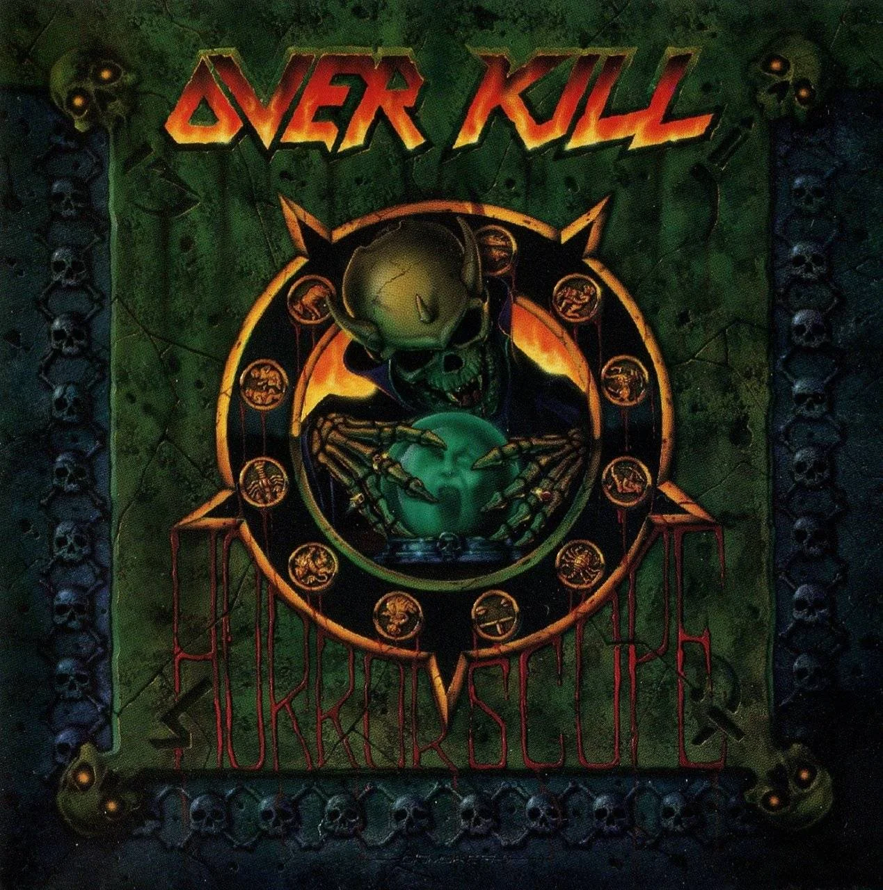 Overkill - [ 1991 ] - Horrorscope - [ FLAC (tracks+.cue) 16-Bit 44.1 kHz ] + HD Scans