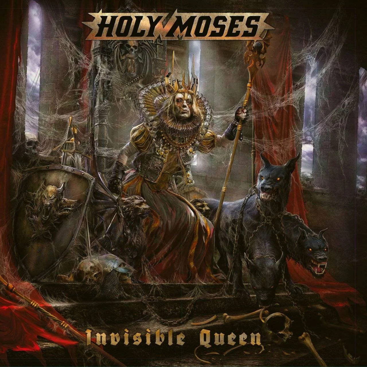 Holy Moses - [ 2023 ] - Invisible Queen - [ FLAC (tracks+.cue) 16-Bit 44.1 kHz ]