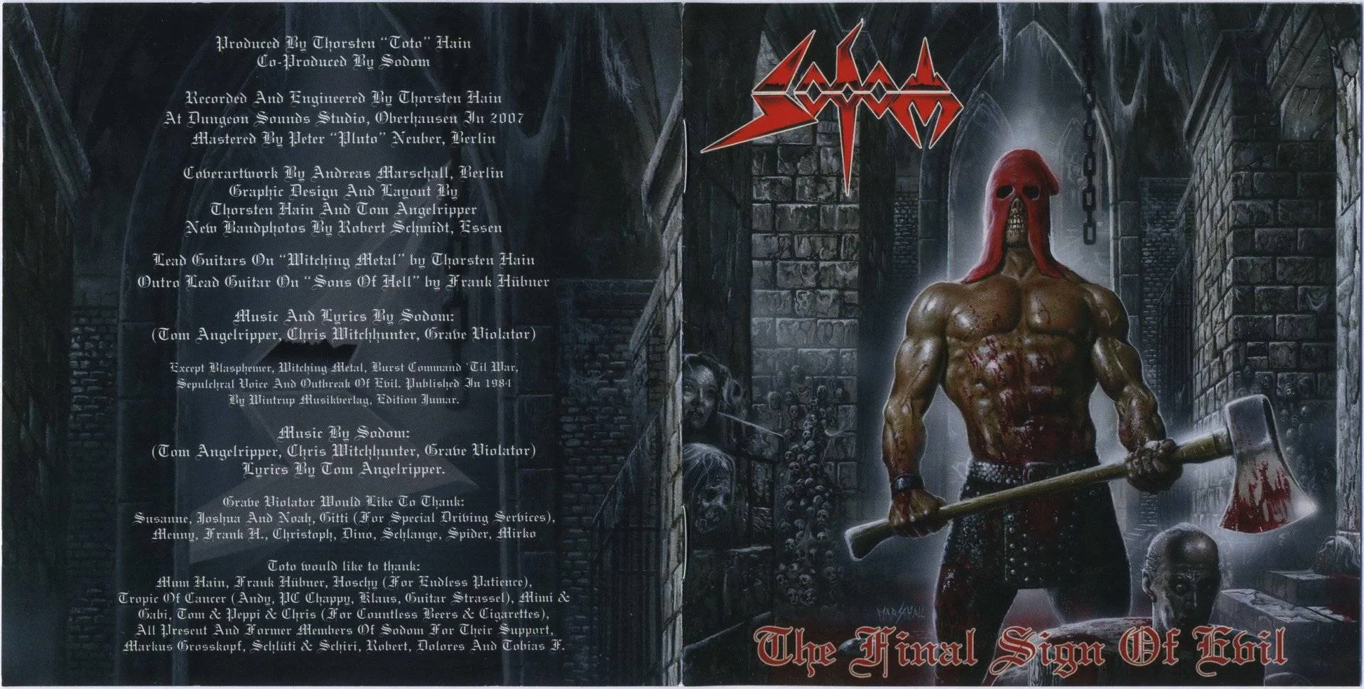 Sodom - [ 2007 ] - The Final Sign Of Evil - [ FLAC (tracks+.cue) 16-Bit 44.1 kHz ] + HD Scans