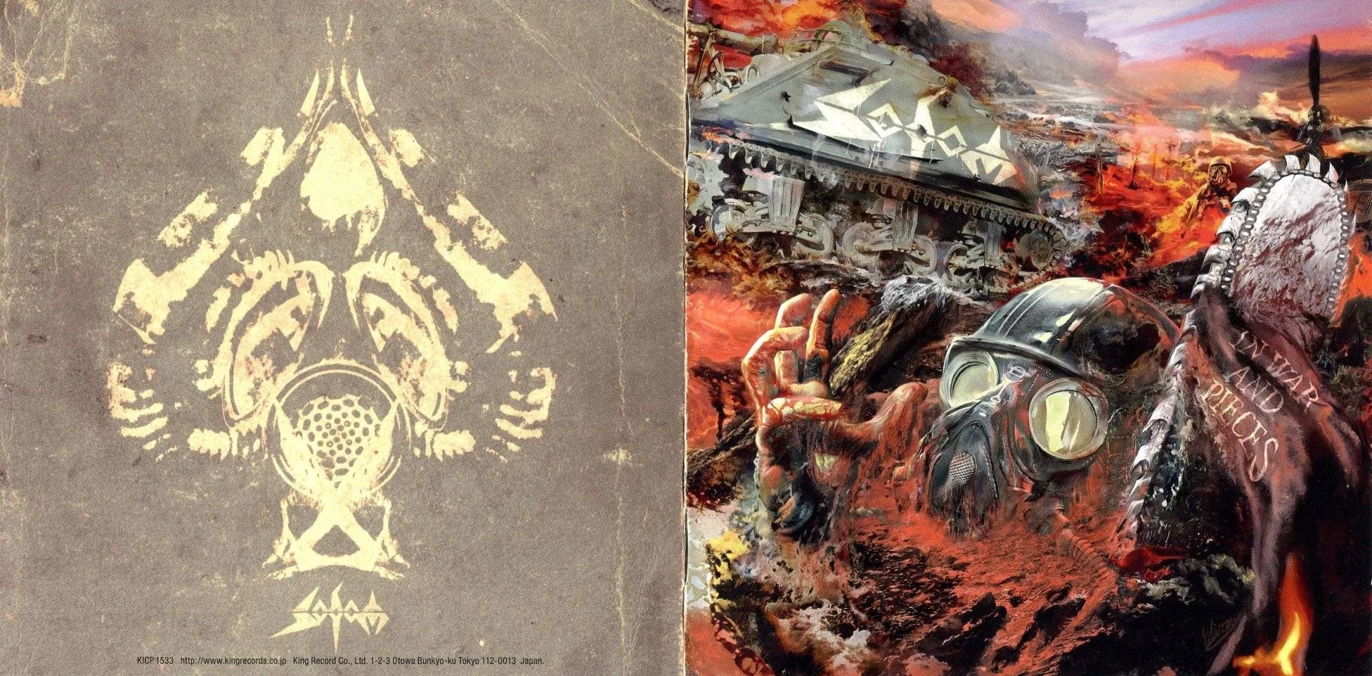 Sodom - [ 2010 ] - In War And Pieces - [ FLAC (tracks+.cue) 16-Bit 44.1 kHz ] + HD Scans