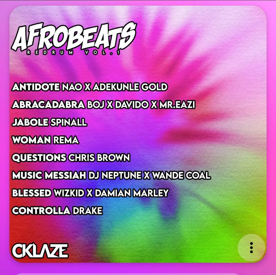 Afrobeats redrums 1