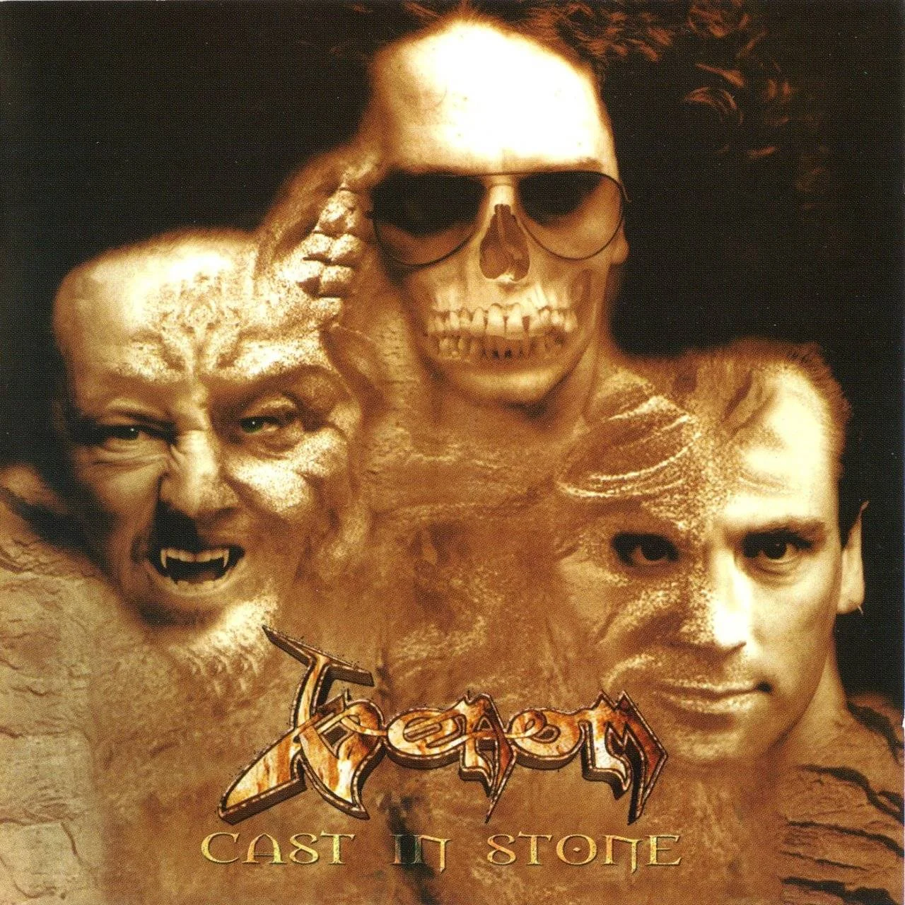 VENOM - [ 1997 ] - Cast In Stone [ CD1 + CD2 ] - [ FLAC (tracks+.cue) 16-Bit 44.1 kHz ]