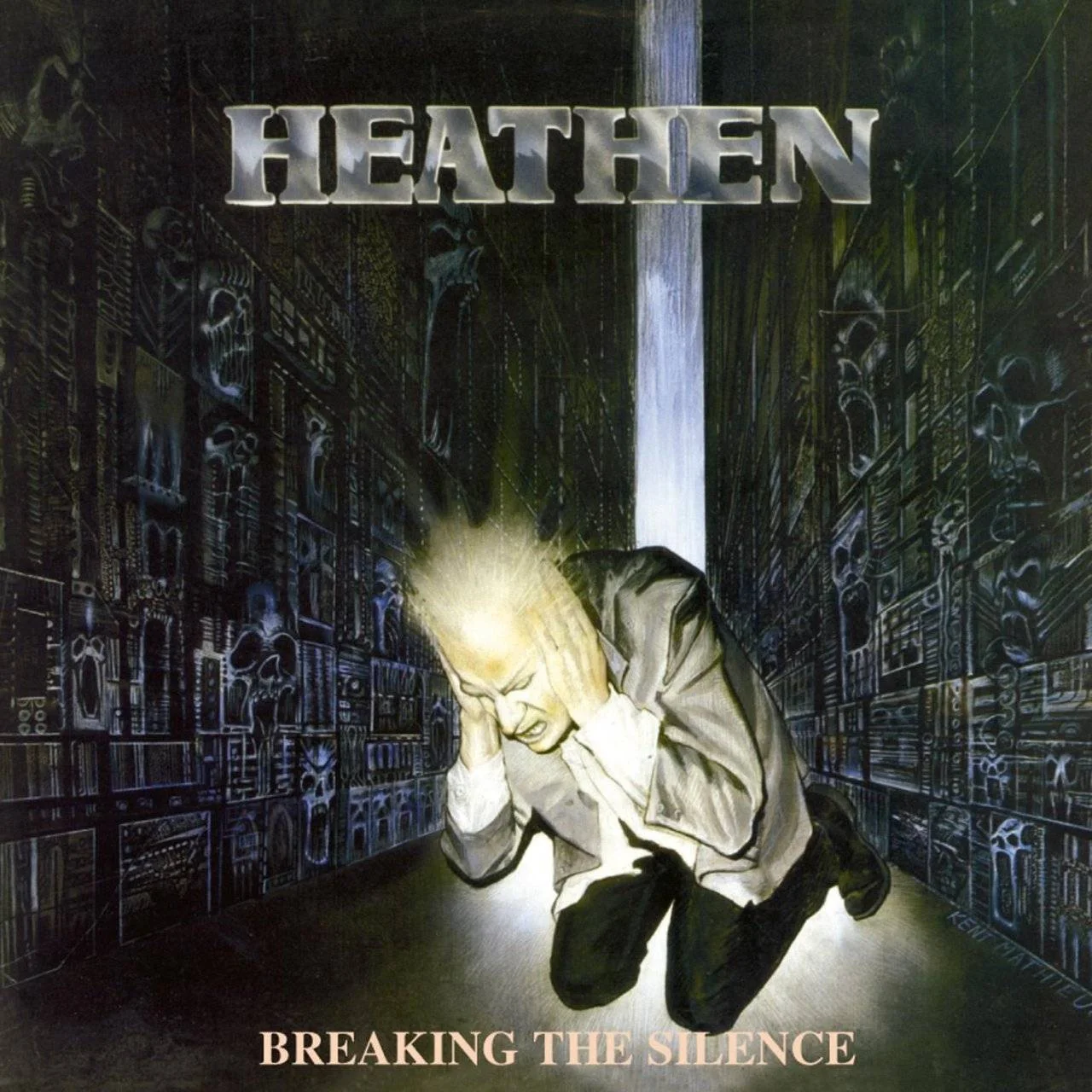 HEATHEN - [ 1987 ] - Breaking The Silence - [ FLAC (tracks+.cue) 16-Bit 44.1 kHz ]