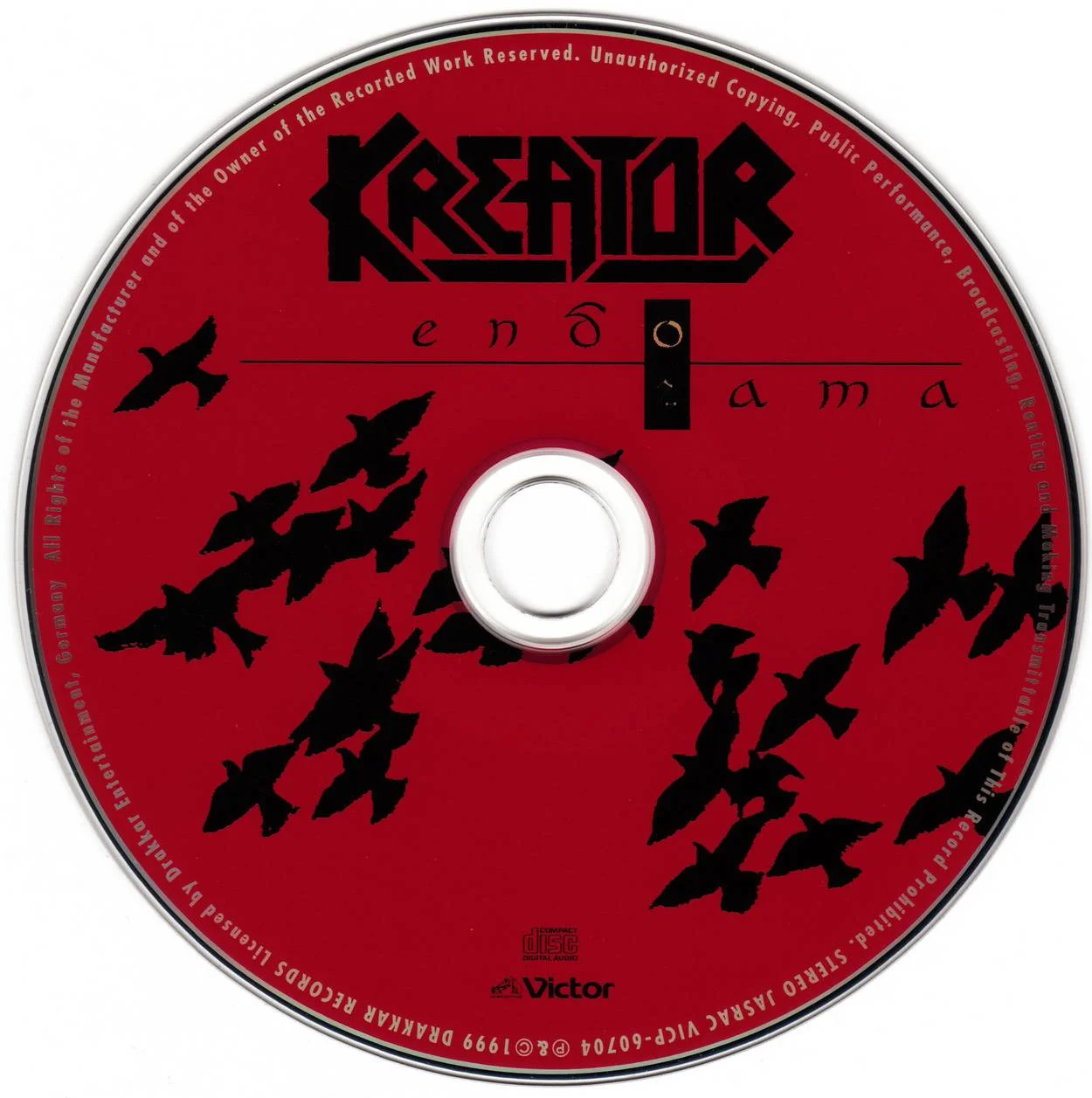 KREATOR - [ 1999 ] - Endorama - [ FLAC (tracks+.cue) 16-Bit 44.1 kHz ] + HD Scans
