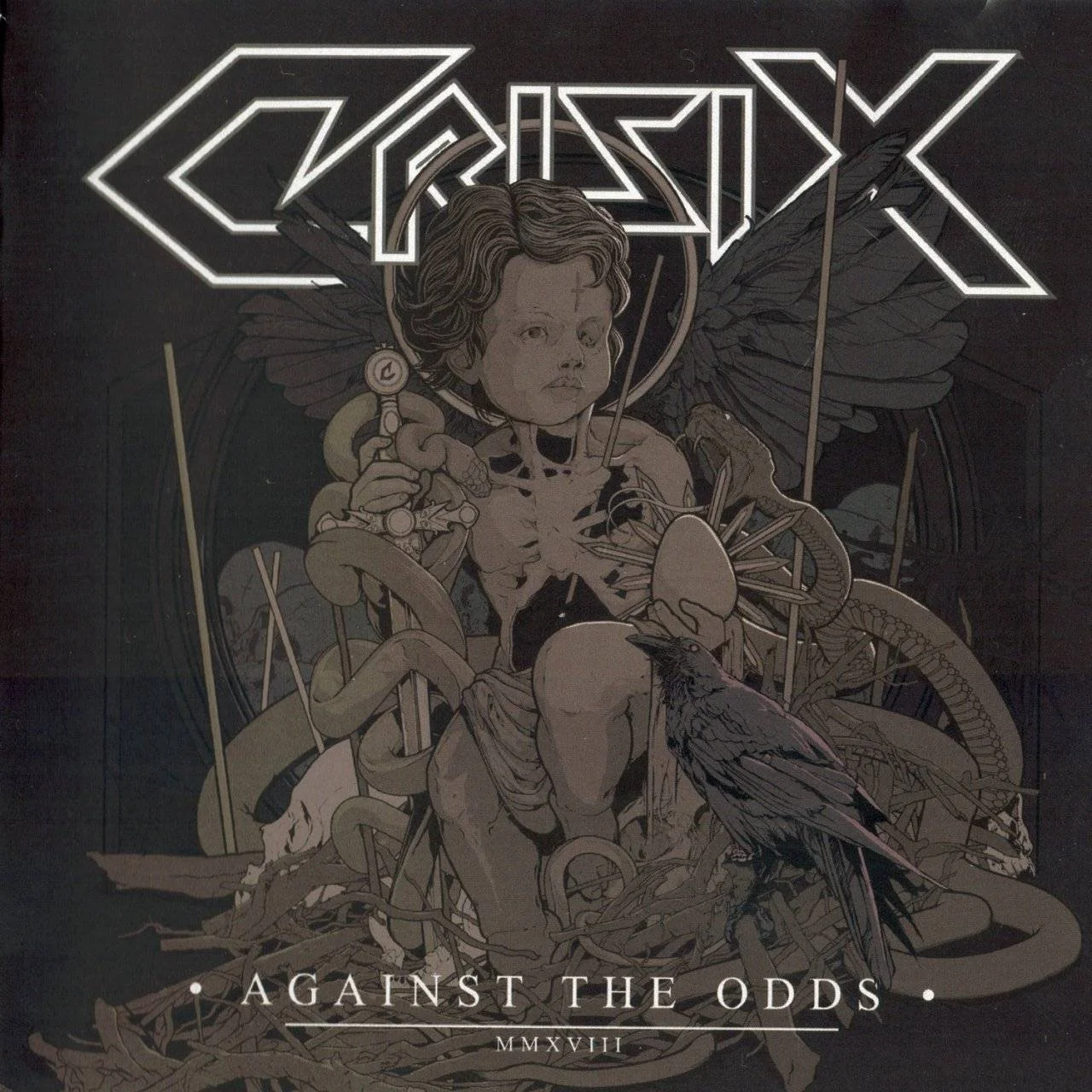 CRISIX - [ 2018 ] - Against The Odds MMXVIII - [ FLAC (tracks+.cue) 16-Bit 44.1 kHz ]